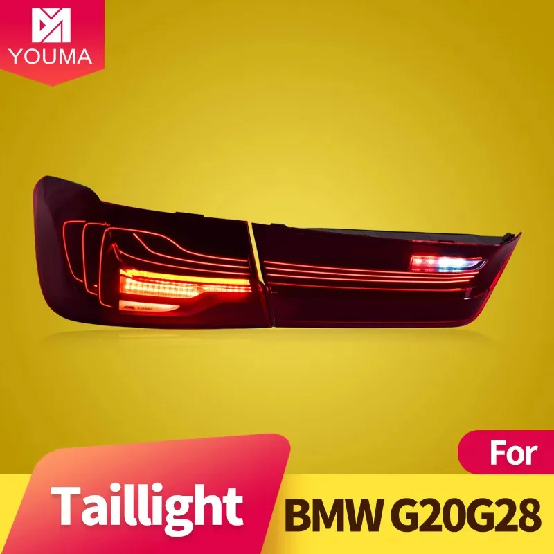 

Car Styling Tail Lamp for BMW 3-series G20 2020-2023 G28 LED Tail Light DRL Brake Reverse Stop Lamp Automotive Accessories