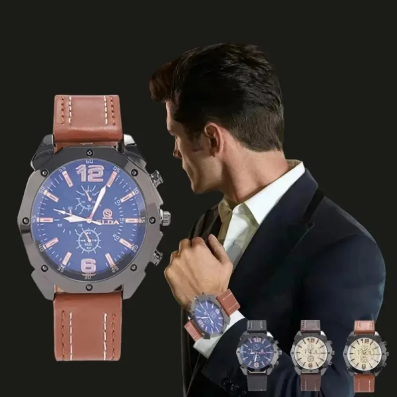 Men Stainless Steel Mesh Strap Chronograph Wrist Mens WatchLuxury Fashion Silver Rose Gold Roman Number for Work