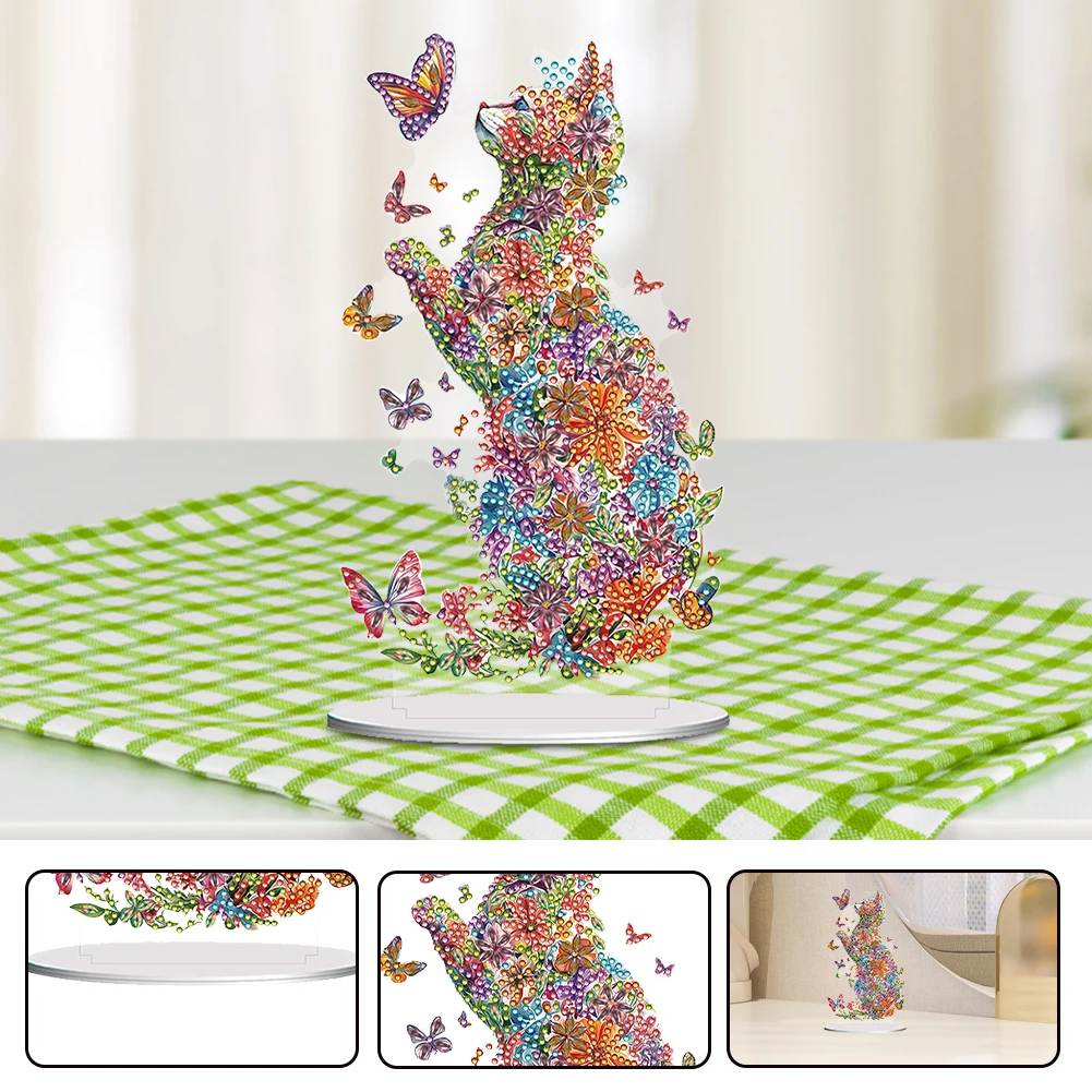 

Home Decor Diamond Painting Kit with Round Diamonds and Acrylic Board for DIY Crafting and Modern Style Design