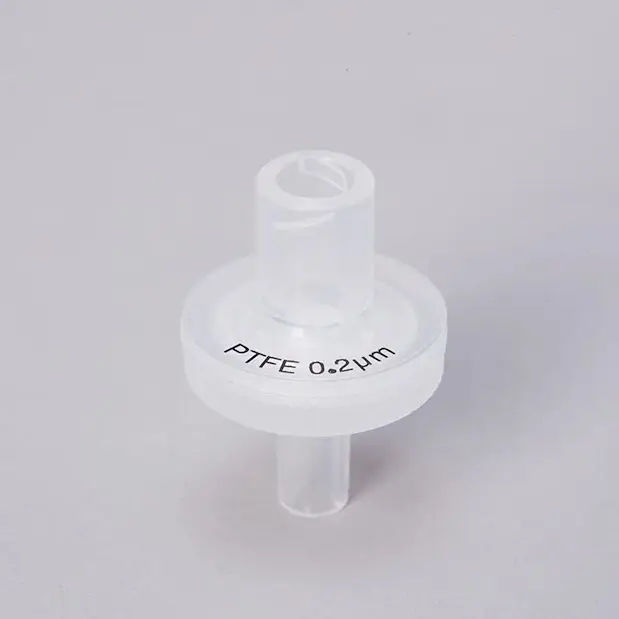 Hydrophobic PTFE Membrane Syringe Filters Virgin medical grade PP housing Ultrasonic Welded Air/Gas Venting Lab Filtration