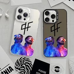 Rapper P-PNL Deux freres Laser Phone Case for iPhone 12 11 13 14 15 16 Max Pro Plus IMD Shockproof Silicone Coque