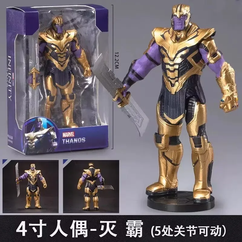 ZD Toys Official Avengers Legends: Iron Man, Spider Man, Thor, Captain America, Thanos, Hulk, War Machine Action Figures - view 5