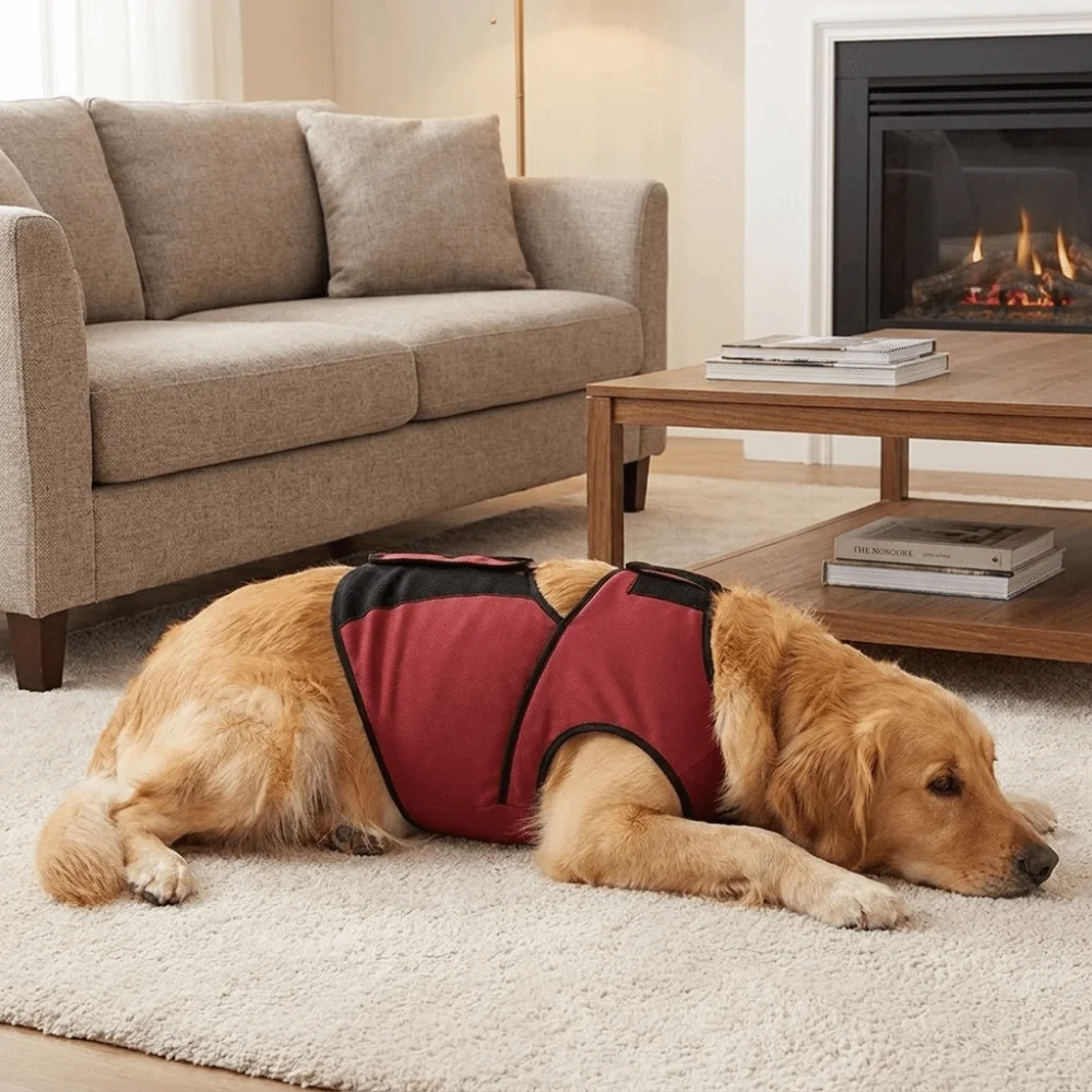 実用的な通気性のある犬用鎮静ベスト、調節可能な快適な犬用落ち - Dog Anxiety Vest のレビューと価格