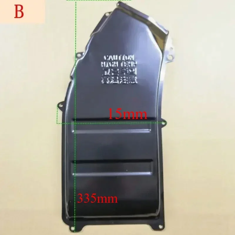 For  drum washing machine drying hot air duct cover iron cover heating tube insulation top cover parts  1pcs