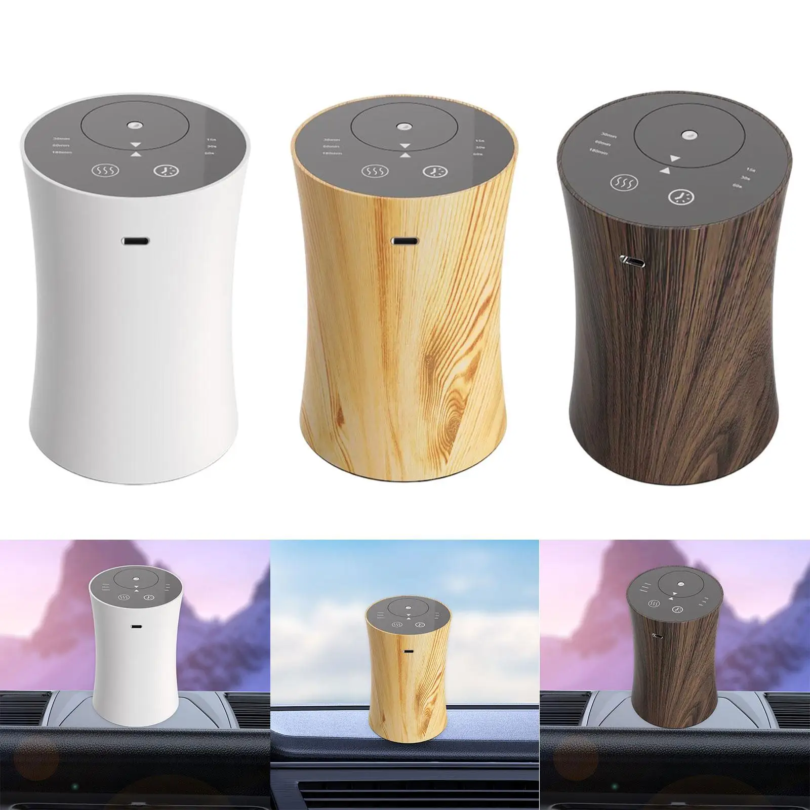 Waterless Essential Oil Diffuser Car Diffuser for Home Hotel Living Room