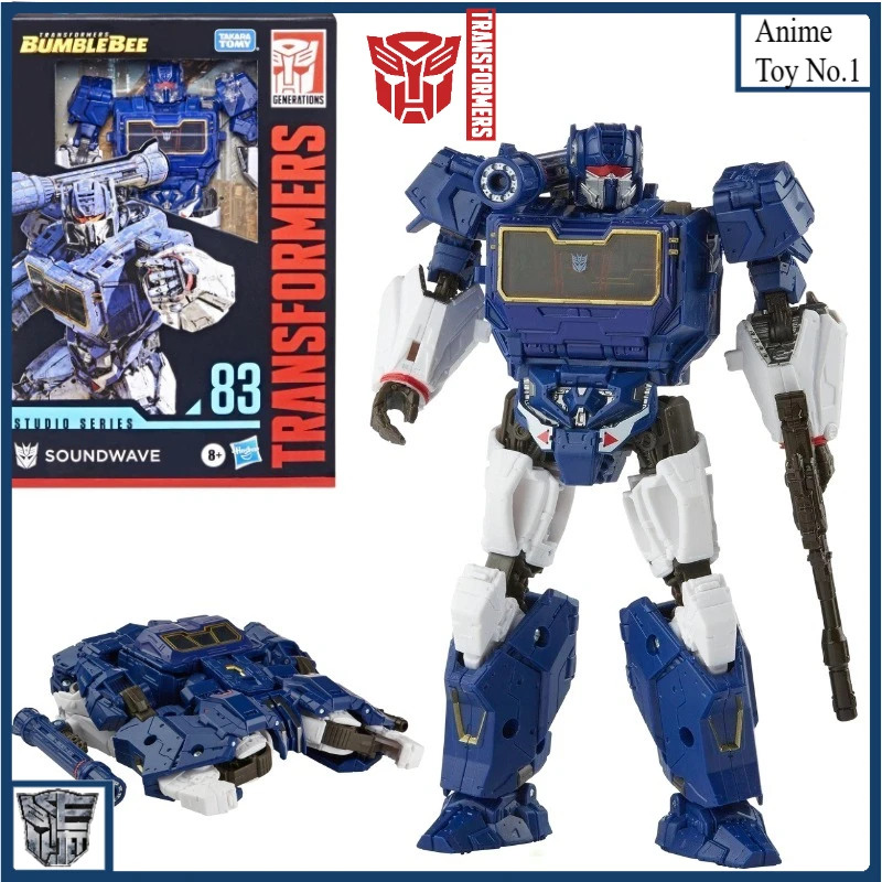 الجديد في المخزون محول G1 SS-83V فئة Soundwave ألعاب متحركة هدايا العيد شخصيات أنيمي سلسلة الاستوديو جمع المنقولة