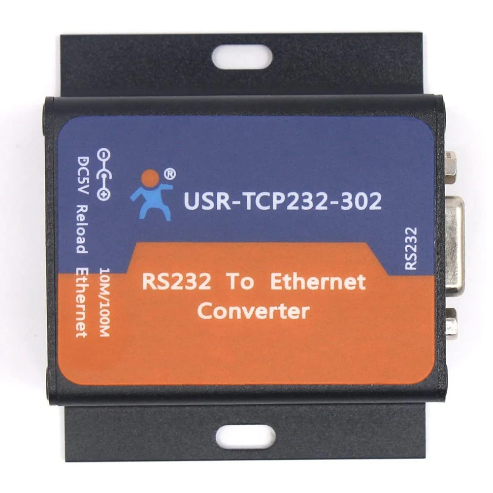 Módulo Servidor Ethernet USR USR-TCP232-302 RS232 para Ethernet Módulo Servidor IP TCP Conversor Ethernet Suporte DHCP/DNS