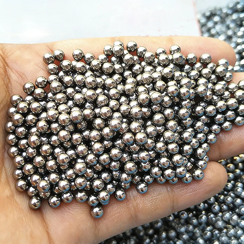 1~100pcs 5~100mm 304 Stainless Steel Solid Ball Precision Bearing Steel Small Pellet Round Smooth Roller Balls
