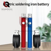 900mAh 510 Thread Battery Pen Solder Iron Shaped Button Battery Set Heat Devices Adjustment Heating Kit Fittings