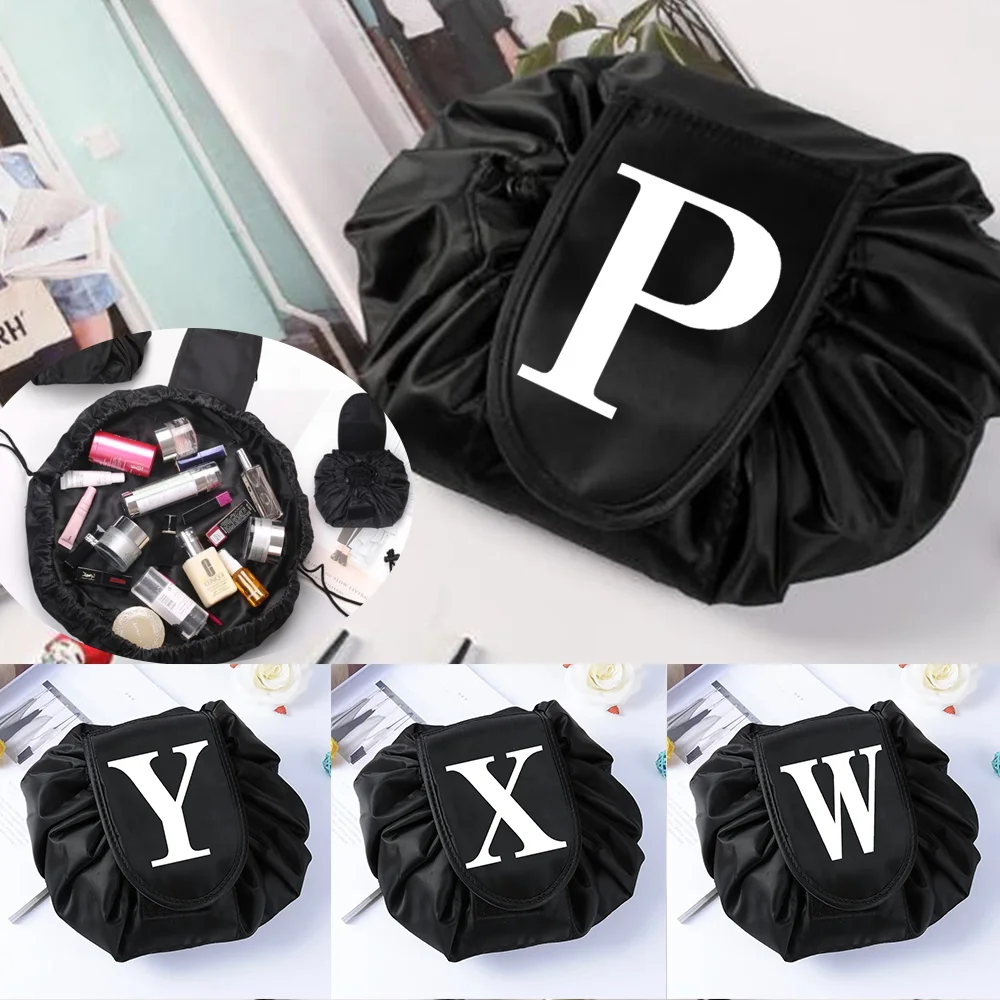 

Cosmetic Storage Drawstring Makeup Organizer Women's Necessaries Portable Travel Cosmetic Bag Custom Toiletry Bag Make Up Case