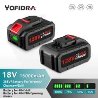 18V Rechargeable Lithium Battery 15000mAh for Chainsaw Drill Wrench for WA3551 WA3551.1 WA3553 WA3641 WG629E WG546E WU268