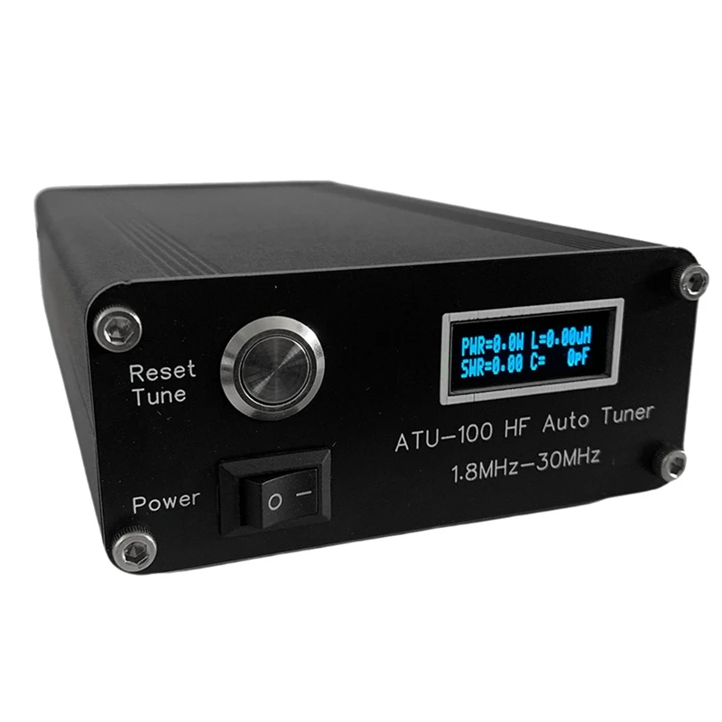 ATU-100 antena Tuner radiowy HF Tuner przez N7DDC + 0.91 OLED V3.1 DIY automatyczny Tuner antena radiowa 100W antena HF