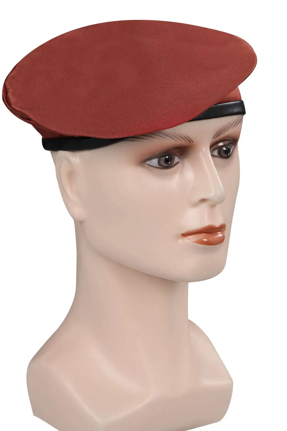 Jack Krauser Red Beret Jogo Resident 4 Cosplay Traje Acessórios Homens Roleplay Fantasia Props Halloween Carnaval Party Disfarce