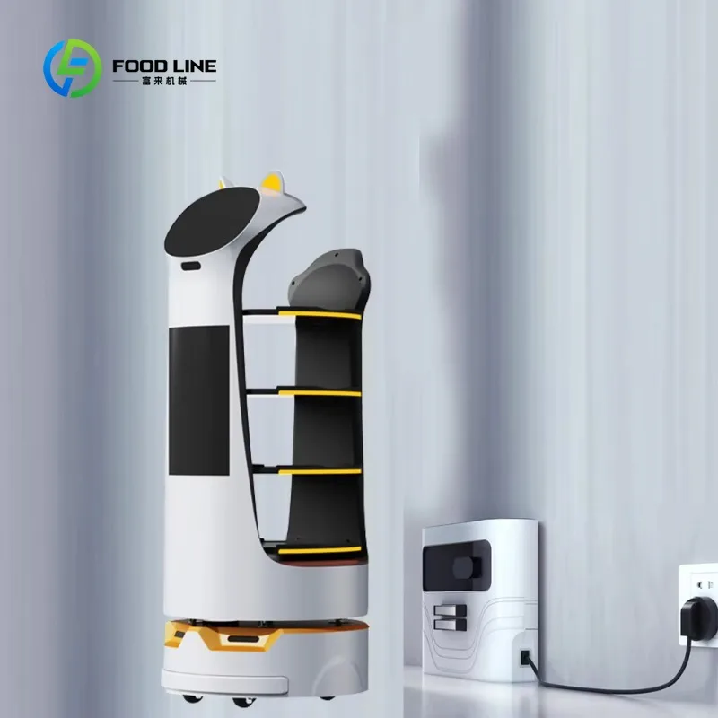 전기 음식 배달 차량 로봇 레스토랑 웨이터 서비스 로봇 레스토랑 커피숍 호텔 및 패스트푸드점용