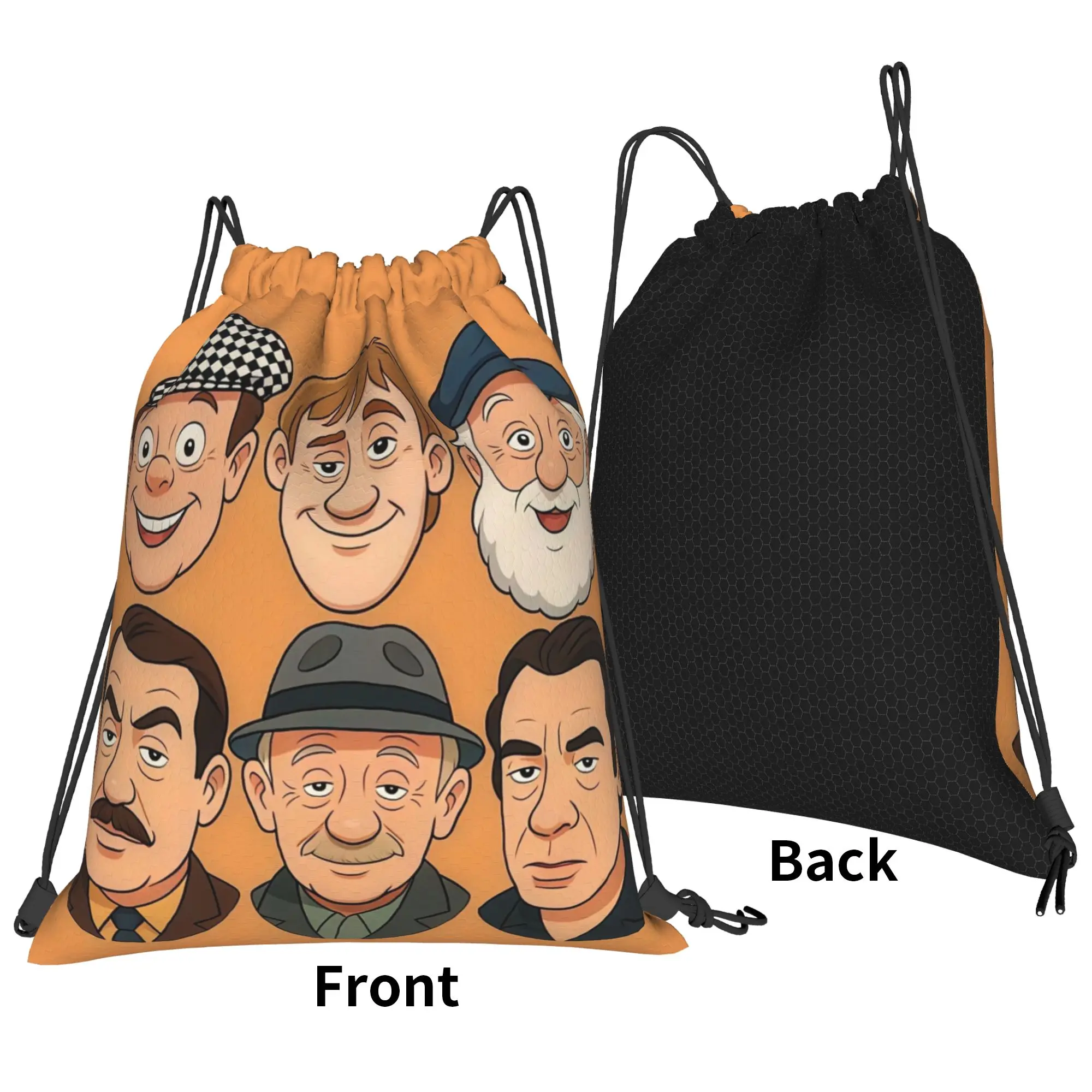 Only fools and horses london gent Portable Travel Riding Gym Drawstring Storage Sporty Backpacks