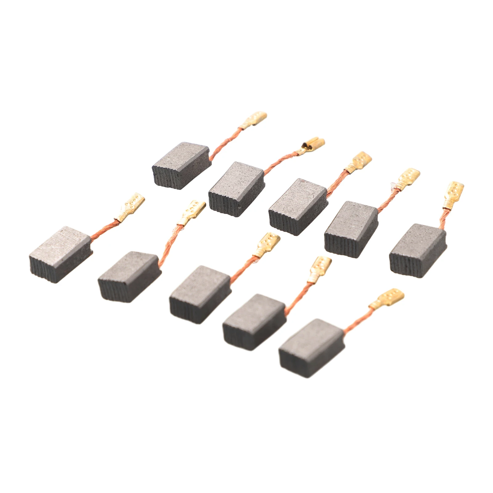 

Carbon Motor Brushes 10pcs Set for Electric Motors 14mm x 9 x 6mm Suitable for Power Tools Maintenance and Repair