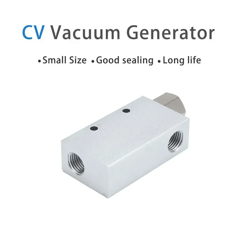 Pneumaitc Vacuum Generator CV-10HS 15HS 20HS 25HS 30HS vacuum generator suction cup High Negative Venturi Air Exhaust Ejector