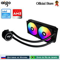 Aigo AC Water Cooling CPU Cooler 120 240 360 mm rgb fan Liquid Heatsink Integrated Radiator LGA 2066/2011/1151/1155/AM3+/AM4 AMD