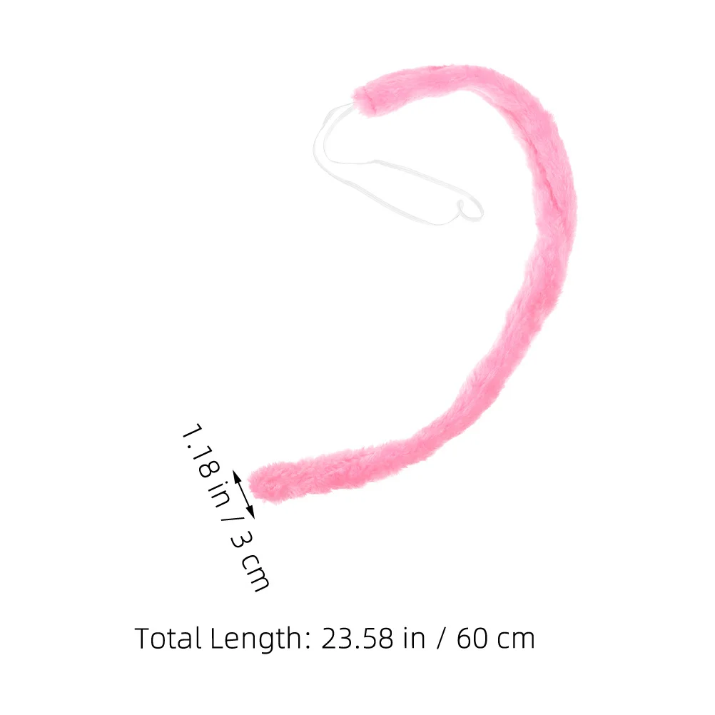 2 قطعة ذيل الحيوان الدعامة هالوين تأثيري ملحقات الحفلات لعب الأدوار فستان أداء الذيل زي للمناسبات موضوع #6