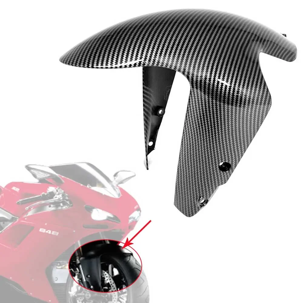 

Carbon Fiber Front Tire Fender Mudguard Protector Mud Splash Guard Cover For Ducati 848 1098 1098 S 1098 R 1198 1198 S 1198 R