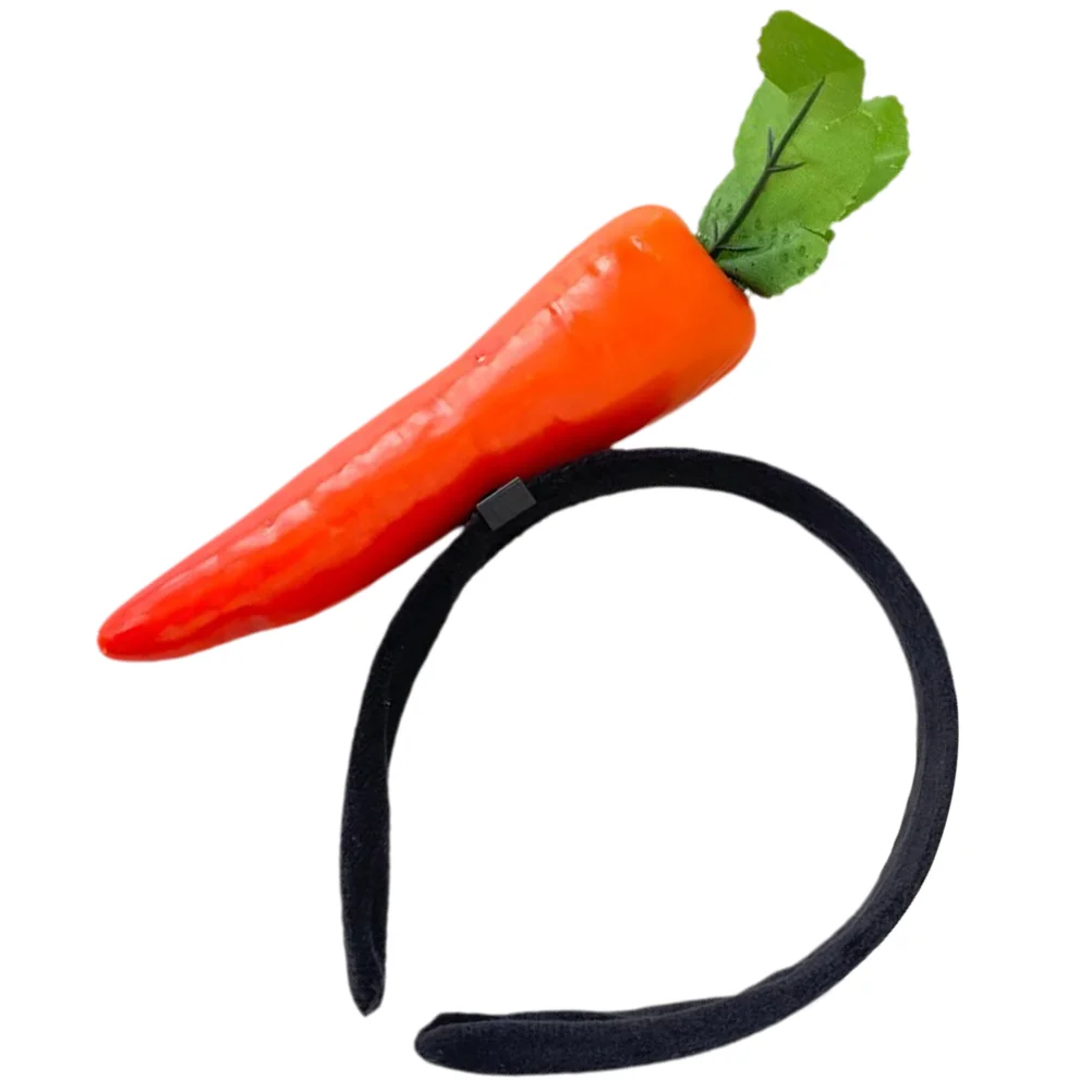 Rabbit Hair Hoop Carrot Headband Party Headbands Pumpkin Easter Theme Accessory