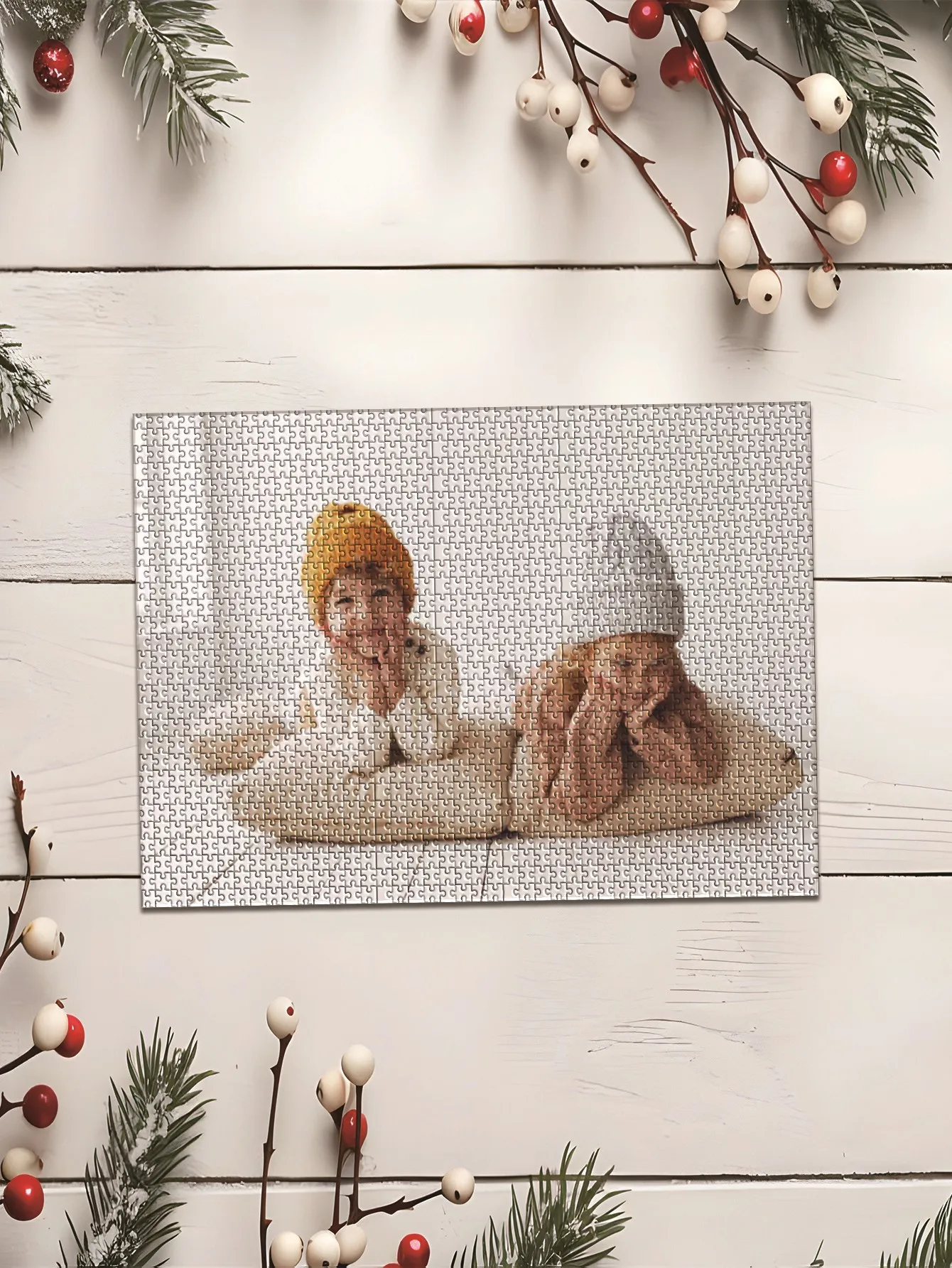 35/300/500/1000pcs Personalized Custom Photo Puzzle Family Jigsaw Puzzle for Every Piece Is Unique - Pieces Fit Together Perfect