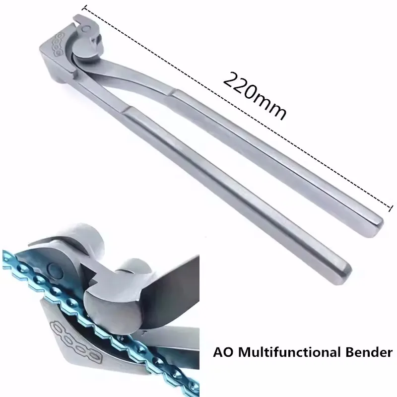 1Pcs AO Multifunctional Bender Autoclavable AO Reconstruction Bone Plate Bending Orthopedic Instrument Stainless Steel