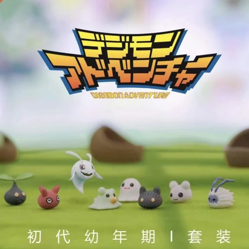 

8 шт. аниме Digimon Adventure фигурка Gabumon Pyocomon Koromon Mochimon Tokomon Plotmon фигурки Коллекция Модель игрушки подарок