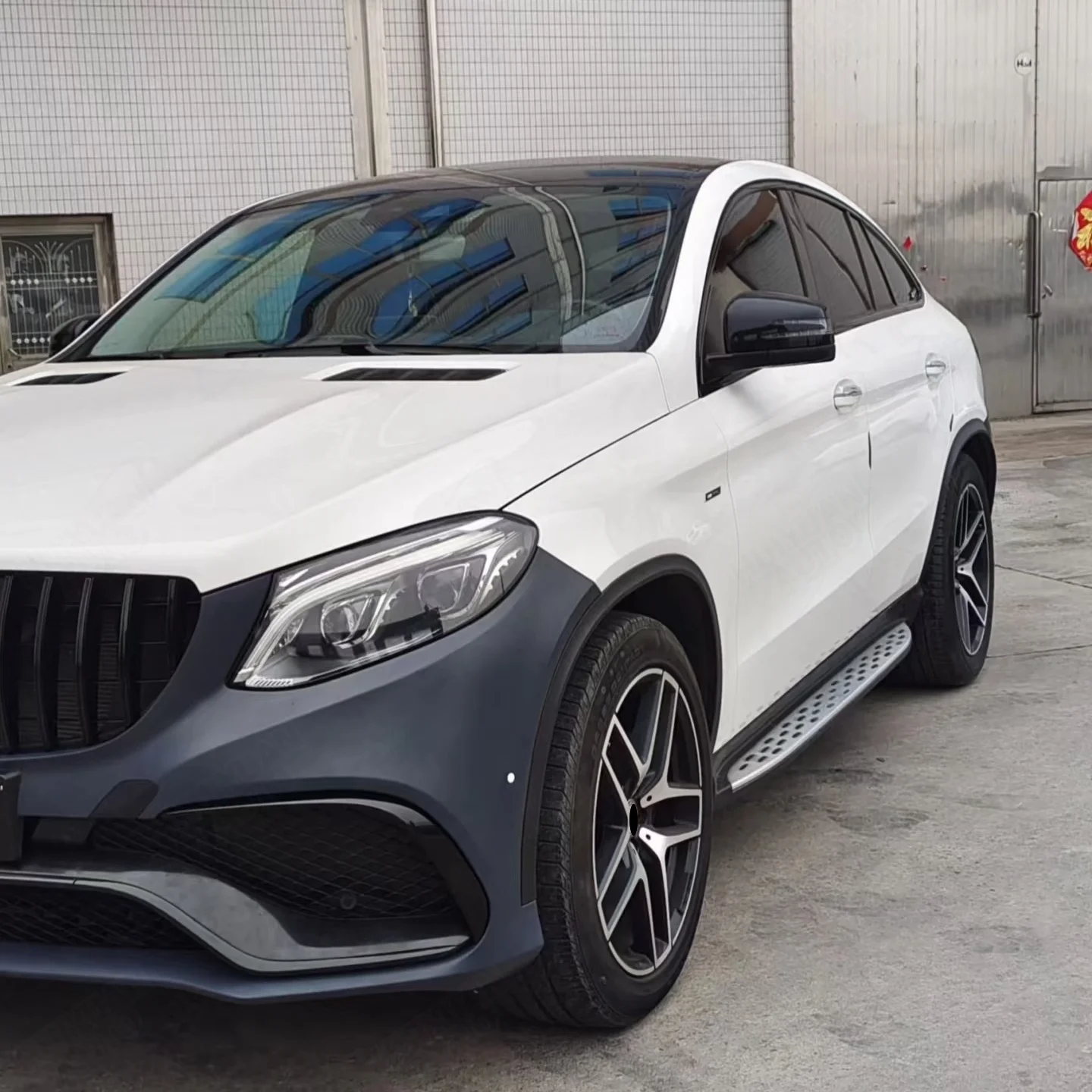Auto Modification Conversion Body Kit for  Benz W166 C292 GLE Coupe 2015-2019 Upgrade to GLE63  Bumper Assembly