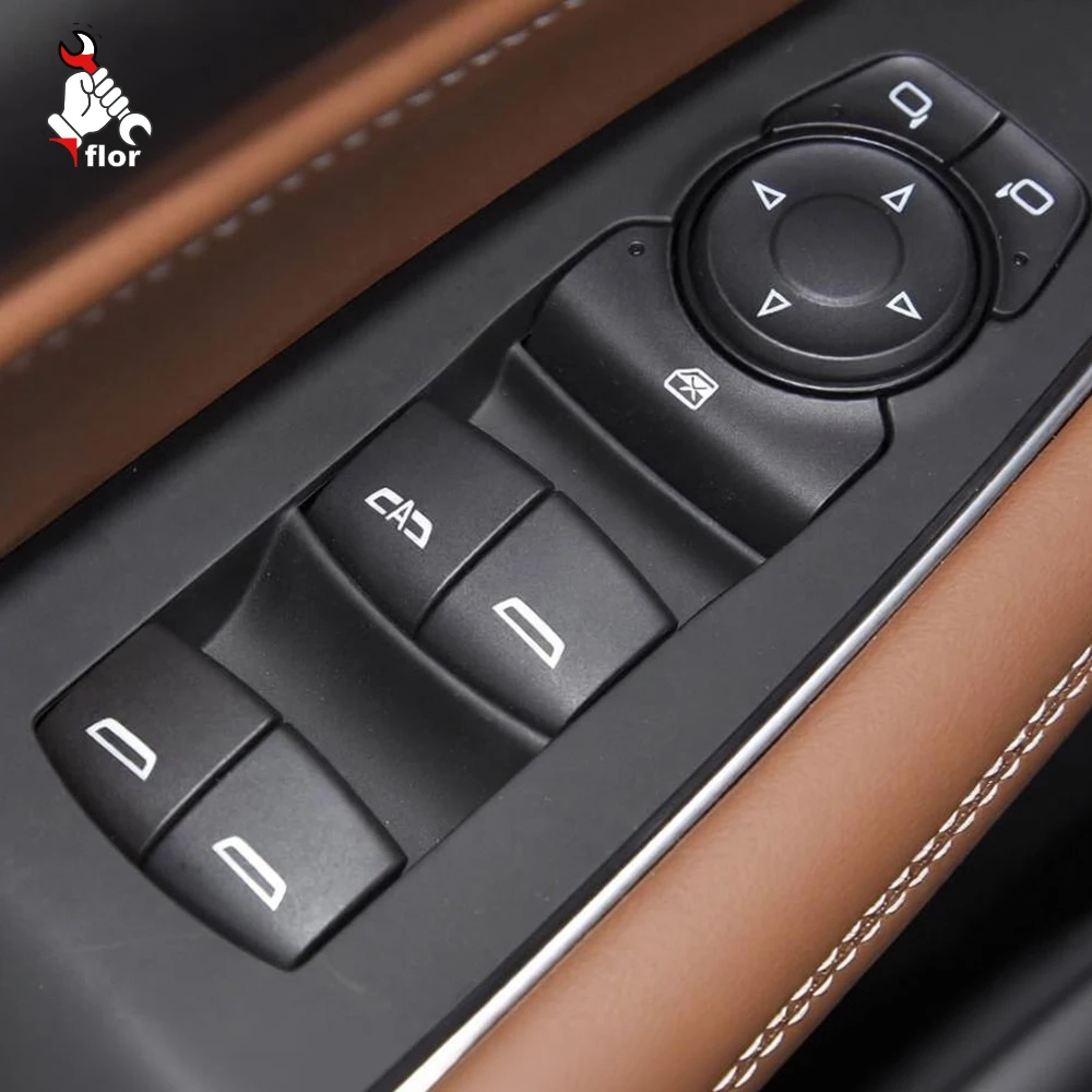 Left-Hand Drive Car Power Window Switch Assembly For Buick Regal Single Auto Without Fold Function 2017-24 Window Master Switch