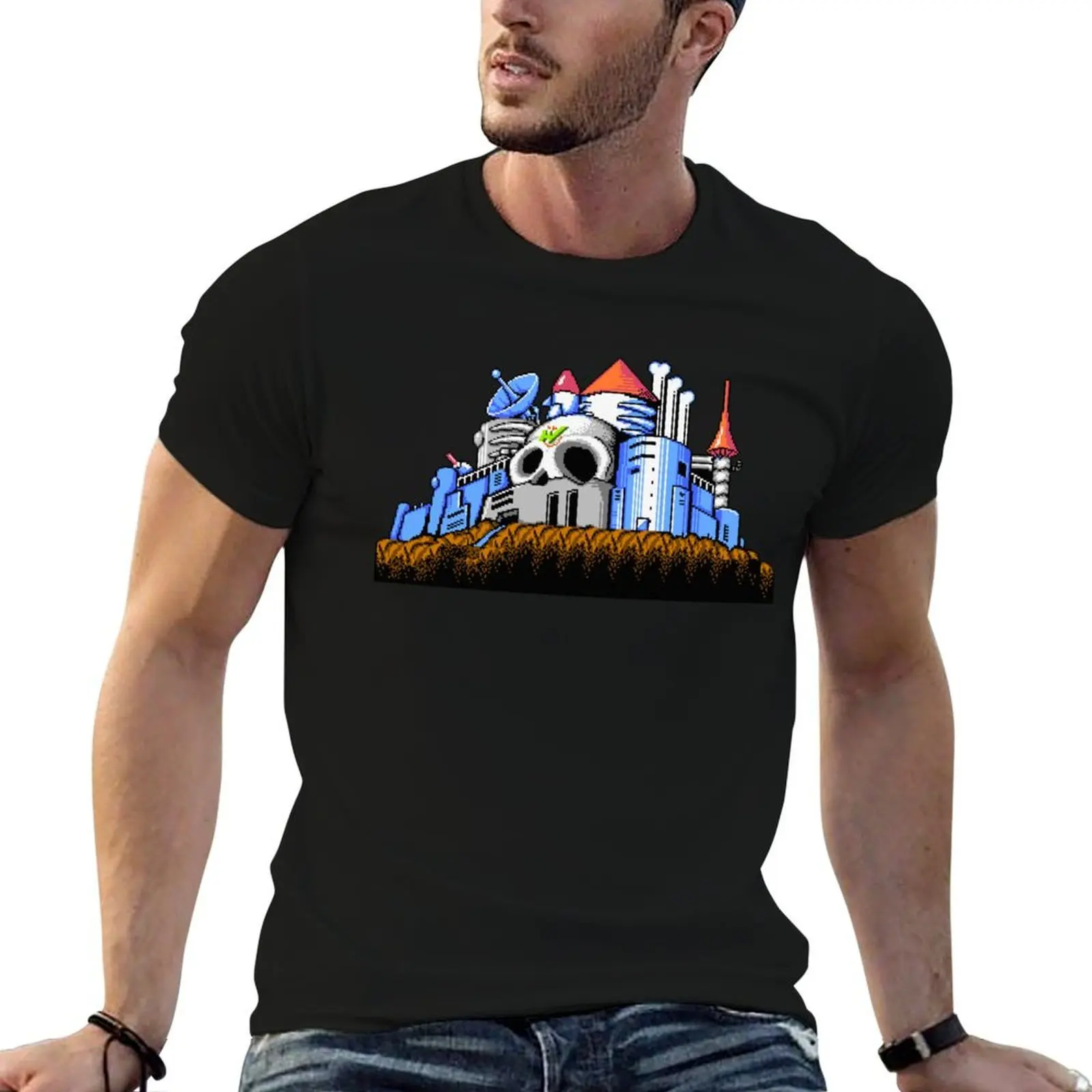 Dr Wily's Castle T-Shirt oversizeds new gifts and t-shirts outfits for men