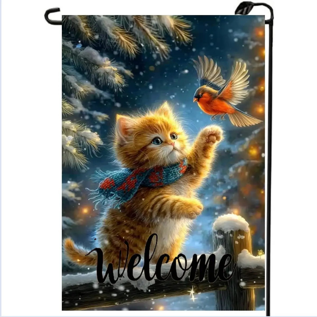 Winter Cat Garden F… - image