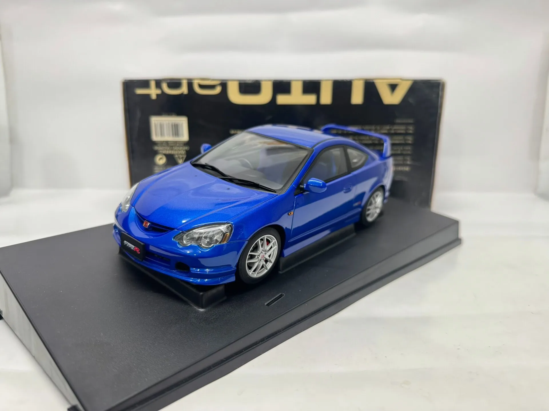 Autoart 1:18 نوع R DC5 الأزرق JDM محاكاة طبعة محدودة جميع سبائك معدنية مفتوحة ثابتة سيارة لعبة مجسمة هدية #1