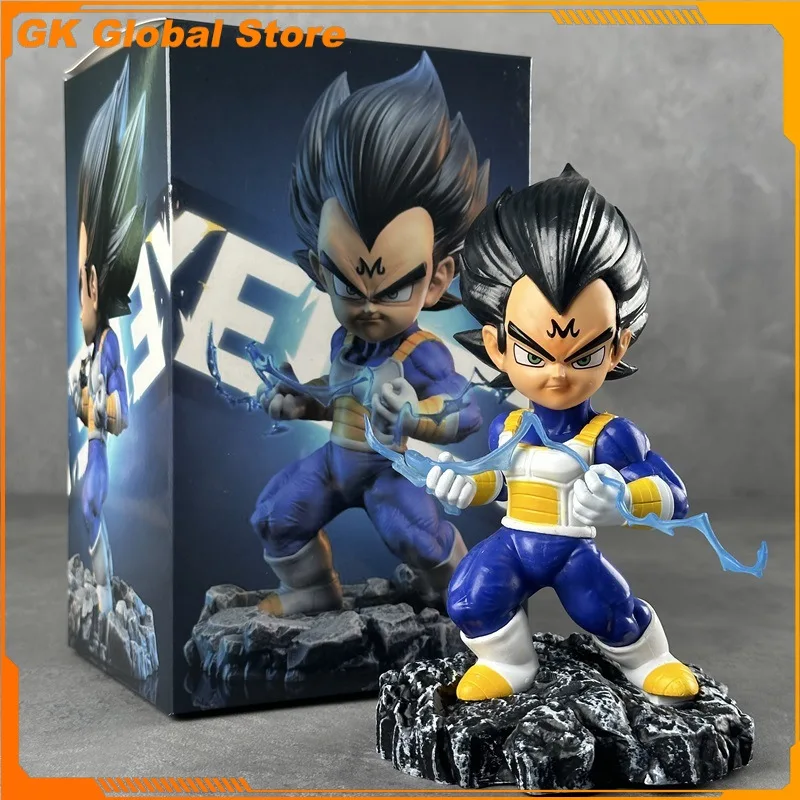 

17cm New Dragon Ball Anime Figure Vegeta IV Peripheral Model Scene Statue Desktop Decoration Ornaments Kids Birthday Gifts Toys