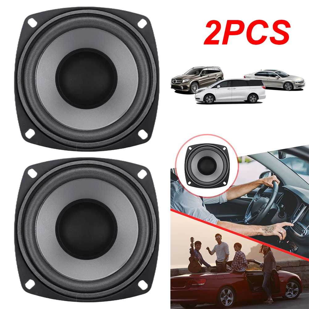 2PCS 4/5/6 Inch Car Speakers 400/500/600W HiFi Coaxial Subwoofer Music Audio Full Range Frequency Car Stereo Speaker Automotive