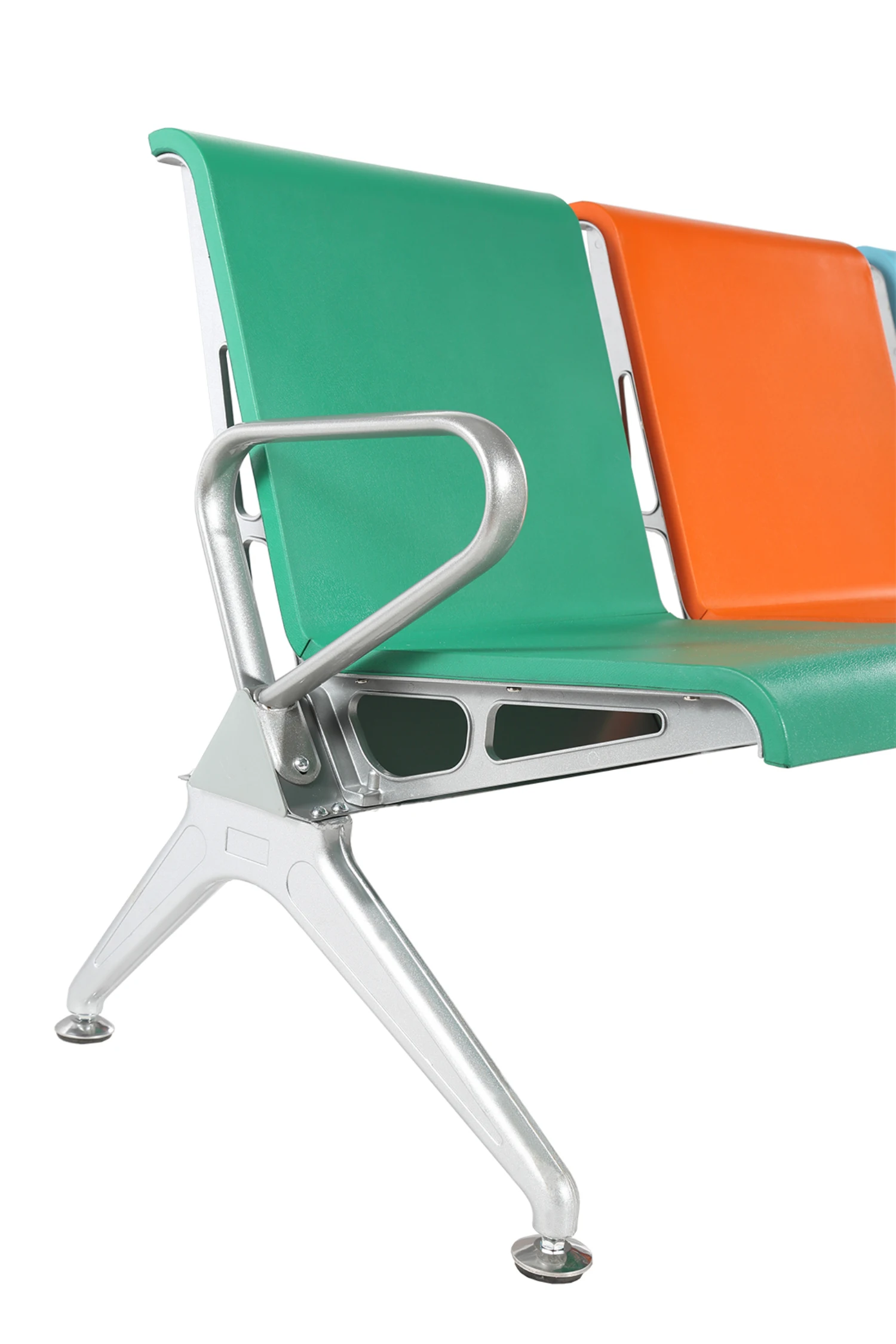 Reception Public Furniture Long Bench 3-5 Seats Waiting Chairpromote sales