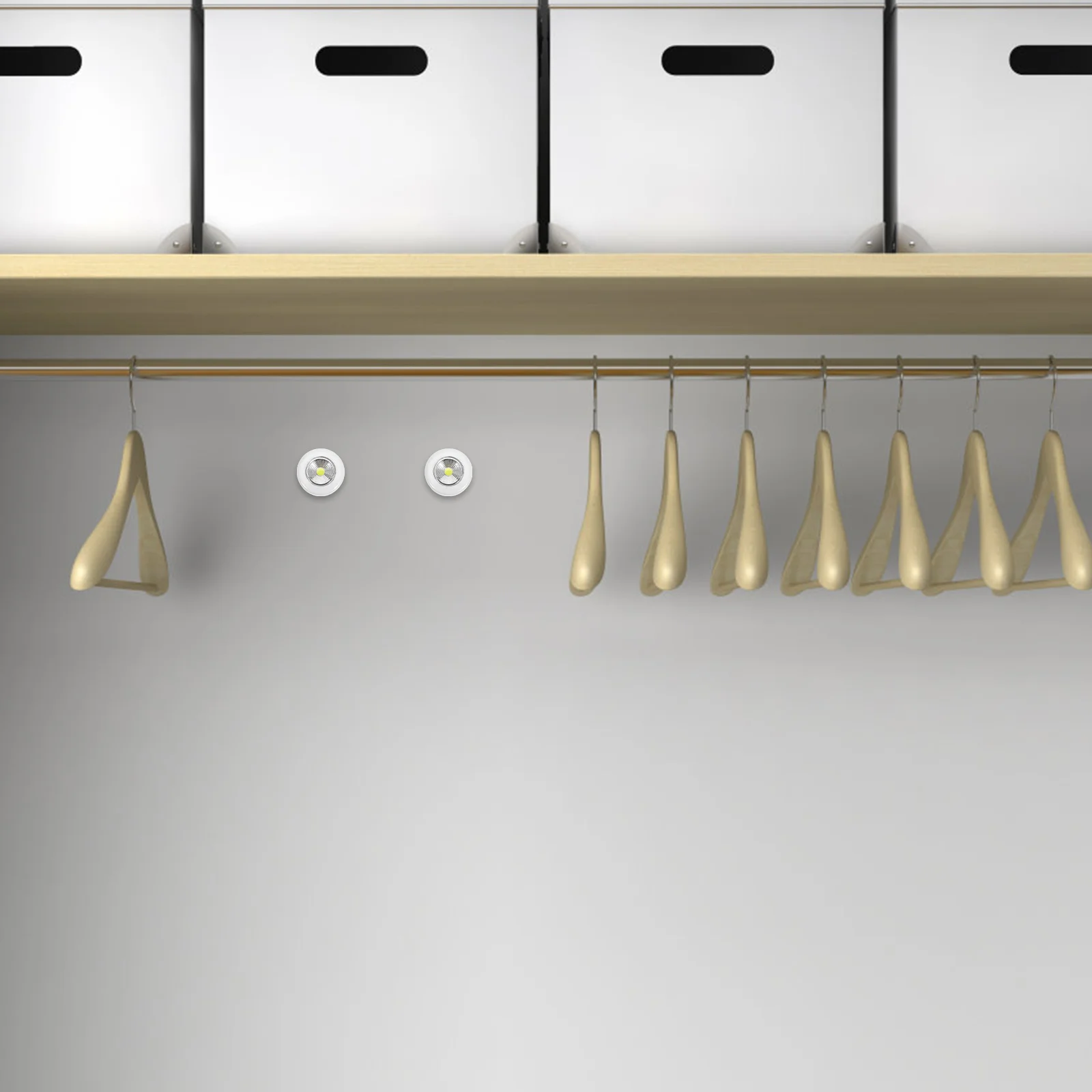 

4 pcs Led Touch Light Night Lamp Super Bright For Cabinet Wall Closet Kitchen Workshop Emergency Lighting Operated