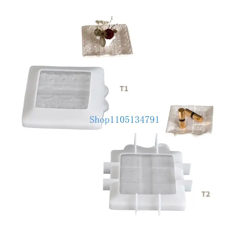 

98 км прямоугольный дизайн с бантом, силиконовая форма для изготовления посуды из смолы, украшение дома, художественные проекты