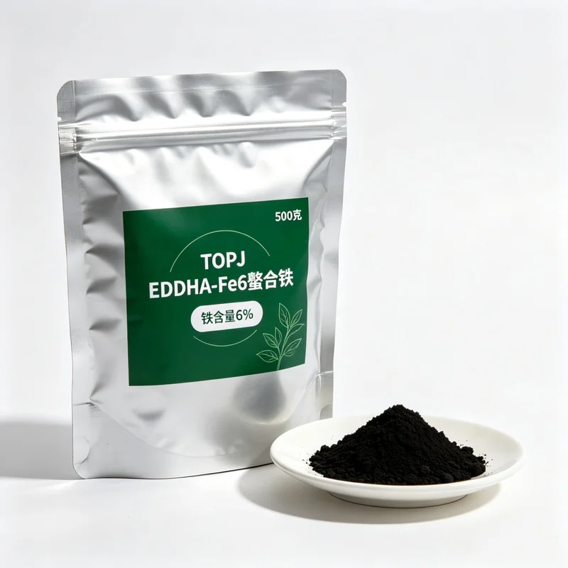 TOPJ EDDHA-Fe 6% Chelated Iron Powder Water Soluble Trace Element Fertilizer For Garden Fruit Tree Flower