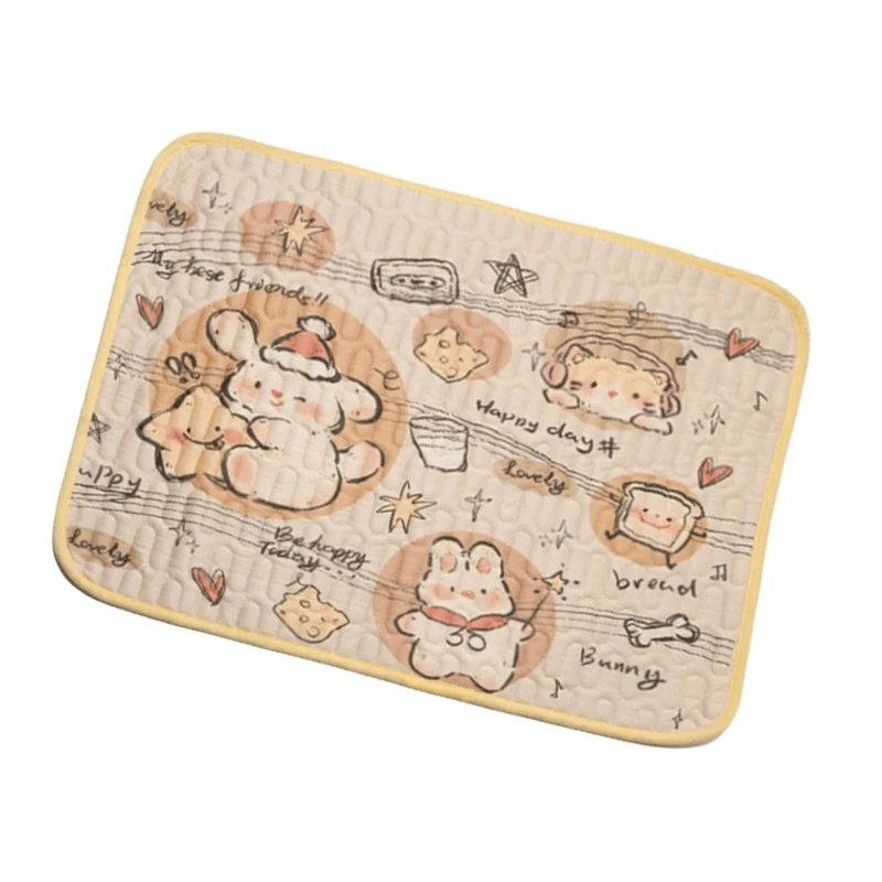 Women Waterproofs Menstrual Pad Washable Mattress Pad Reusable Underpad Bed