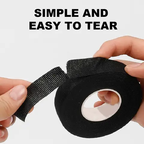 19MM Heat-resistant Adhesive Cloth Fabric Tape Car Accessories for Volkswagen VW Polo Golf 3 Beetle MK2 MK3 MK4 MK5 MK6 Bora CC 8 best sales mk3 golf - №3