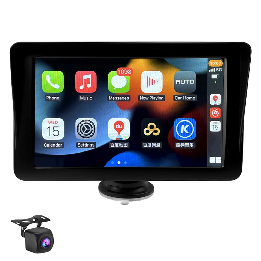 

Universal 7 Inch Car Radio Multimedia Video Player Wireless Carplay Tablet Android Touch Screen Bluetooth MP5