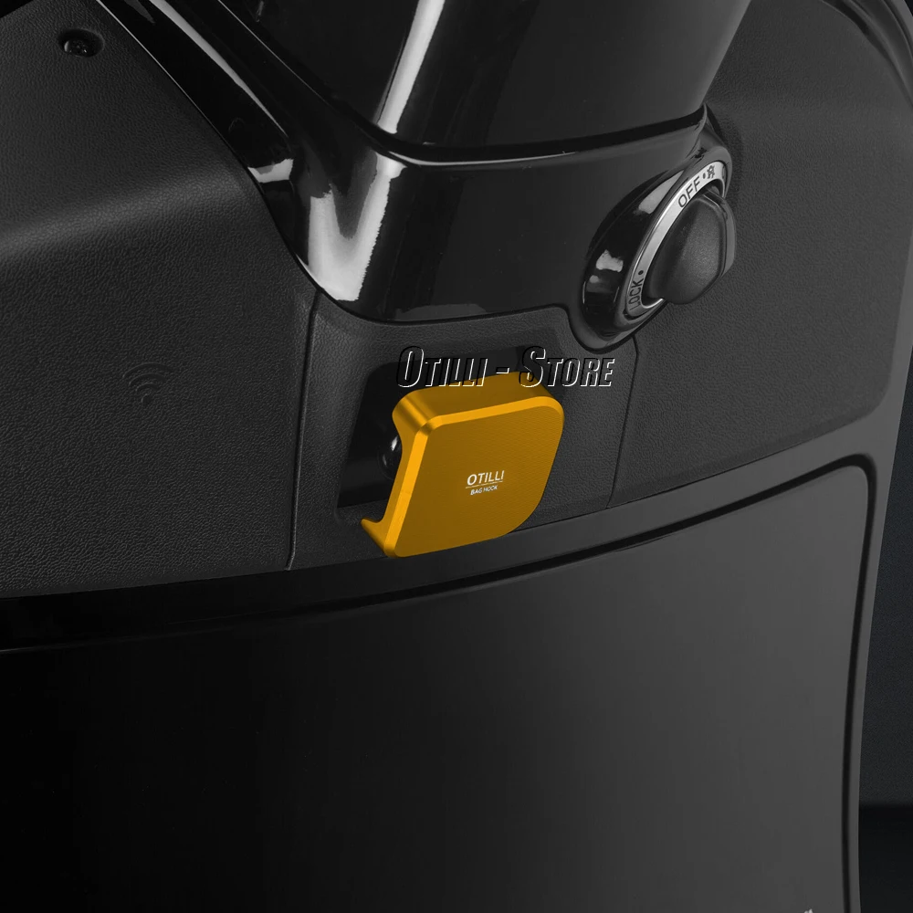 For VESPA GTV GTS 300 GTS300 GTS Super 2023 2024 2025 Aluminum Helmet Hooks Locks Crochet Adapter Motorcycle Storage Hook - Image 6