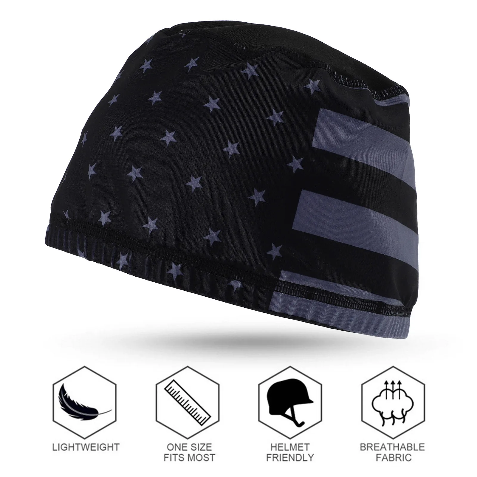 

3Pcs Outdoor Cycling Caps Sunproof Star Printed Summer Sports Headwear for Men Women Versatile Cycling Hair Wrap Beach Hiking
