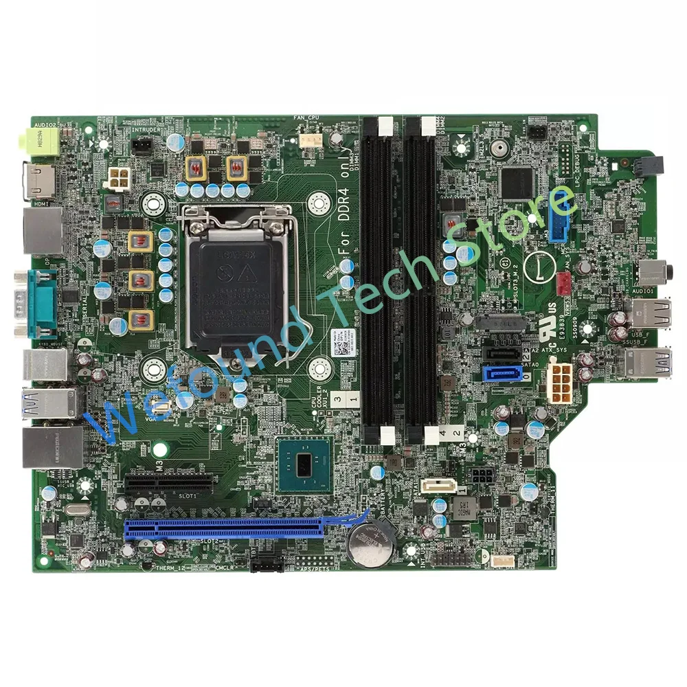 02K9CR 08K0X7 SS0909 For DELL Precision T3420 SFF Workstation Motherboard 2K9CR 8K0X7