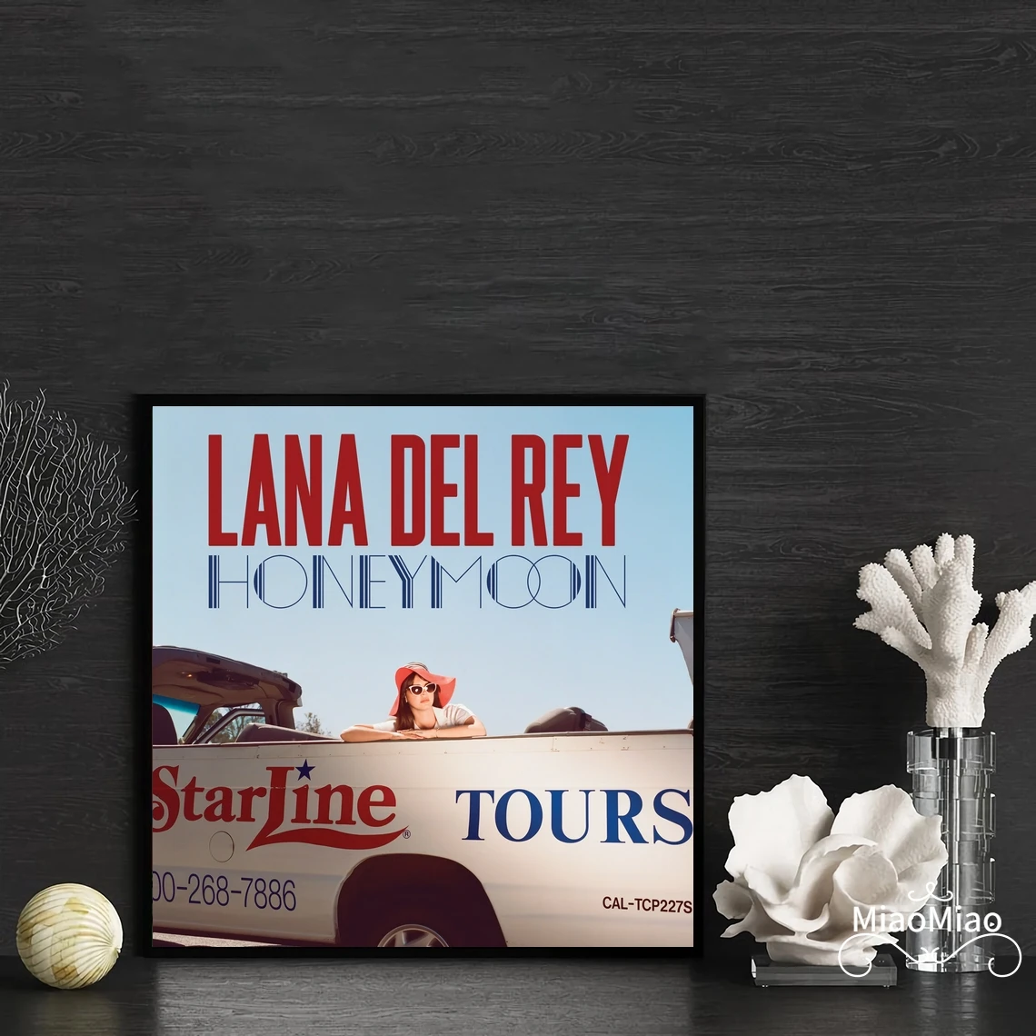 Lana Del Rey Honeymoon Music Album Poster Canvas Art Print Home Decor Wall Painting ( No Frame )