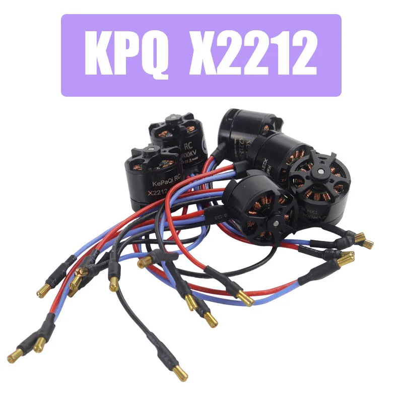 KPQ Aircraft Model Fixed Wing with Plug Brushless Motor X2212 1000/1250/1400/1900/2200/2450KV for Remote Control Aircraft Toys