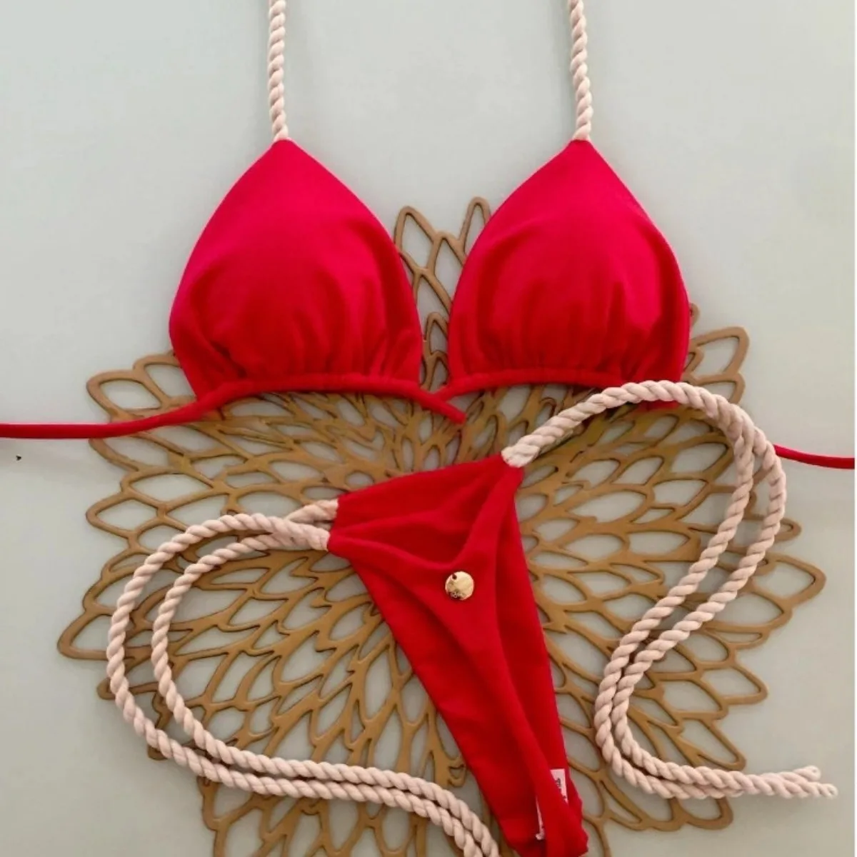 Split femmes Sexy Bikini bord de mer vacances rassemblement maillots de bain