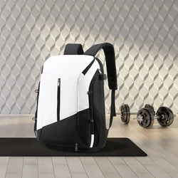 Sports Backpack Basketball Backpack with Shoe Compartment Gym Backpack Fitness Rucksack for Basketball Soccer Volleyball