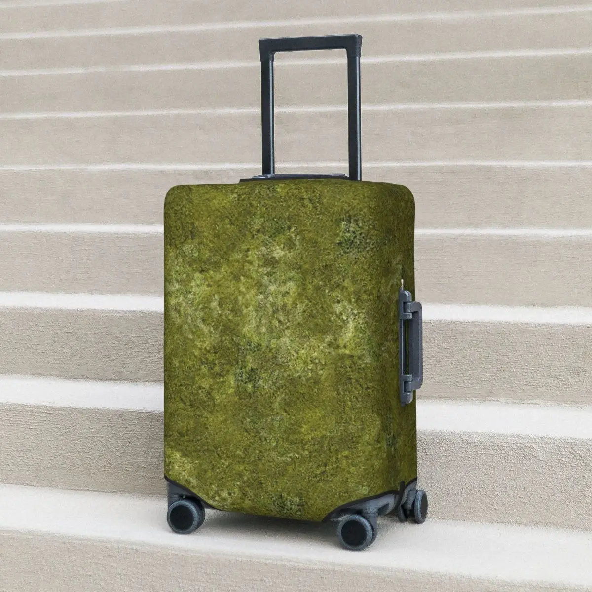 

Grass Battlemat 36x36 Suitcase Cover Protection Elastic Trip Luggage Protector Covers for 18-32 Inch